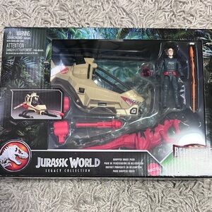 Jurassic World Reimagined Legacy Collection Desert Chopper Playset  toy
